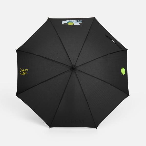 Зонт-трость Simple Golf, черный