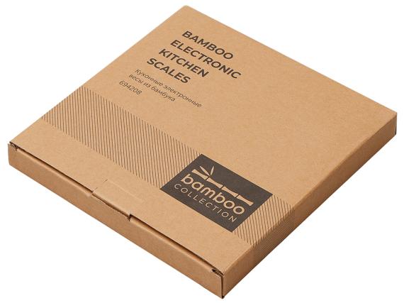 Бамбуковые кухонные весы «Scale»