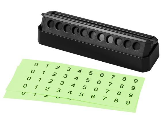 Парковочная визитка «Tempark» v.2 с люминесцентной подсветкой