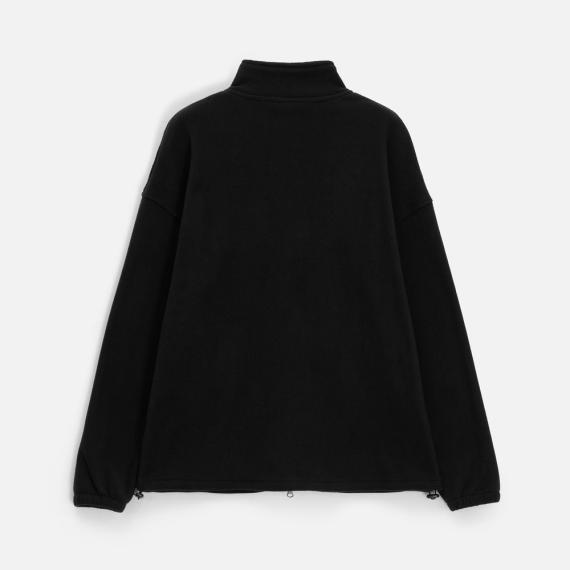 Куртка флисовая унисекс Nebo, черная, размер L