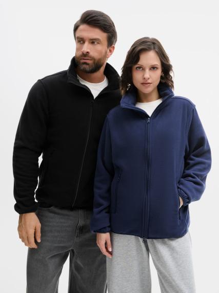 Куртка флисовая унисекс Ben Mac, темно-синяя, размер S