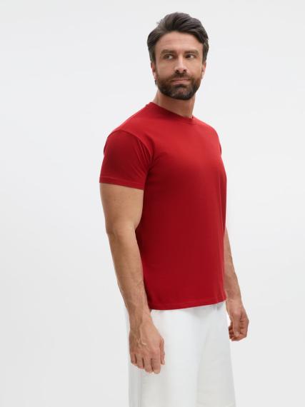 Футболка Imperial 190 вишнево-красная, размер XXL