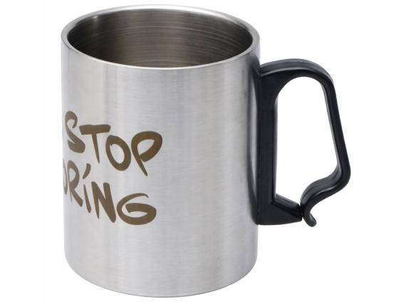 Стальная кружка с двойными стенками «Climber Max», 450 мл с гравировкой