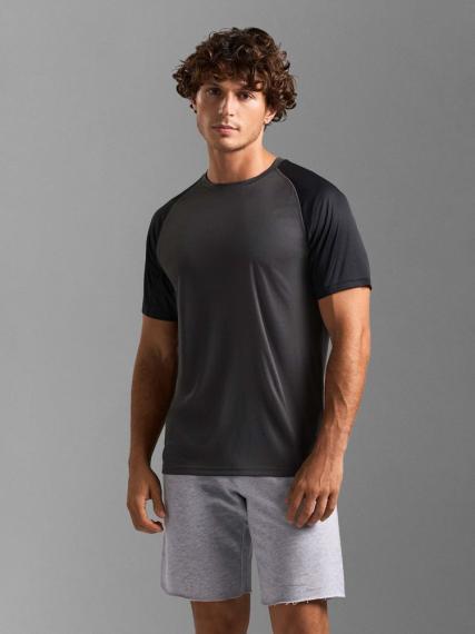 Футболка спортивная унисекс Vortex, темный хаки, размер XS