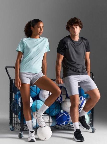 Футболка спортивная унисекс Vortex, темный хаки, размер XS