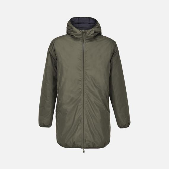 Куртка-парка унисекс Reverse, темный хаки, размер XS