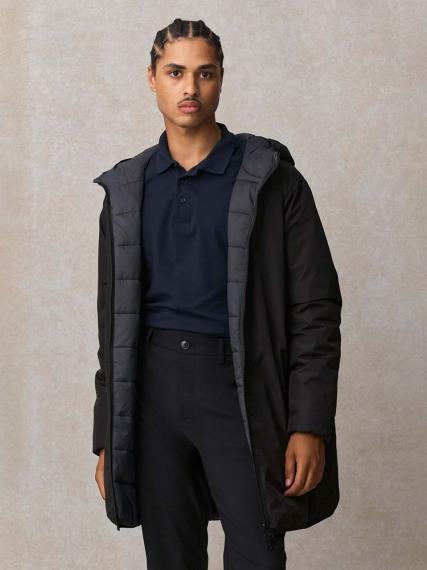 Куртка-парка унисекс Reverse, темный хаки, размер XS