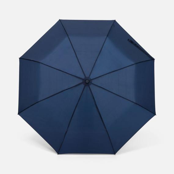 Зонт складной Basic, ver.2, темно-синий