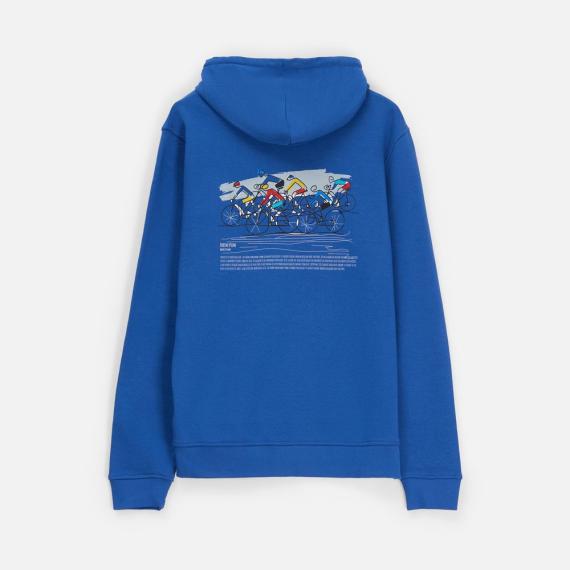 Толстовка унисекс Calipso, ярко-синяя (royal), размер 3XL