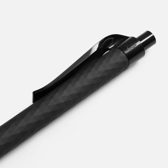 Ручка шариковая Prodir QS01 PRP-P Soft Touch, черная