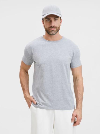 Футболка T-Bolka 160, серый меланж, размер XXXL