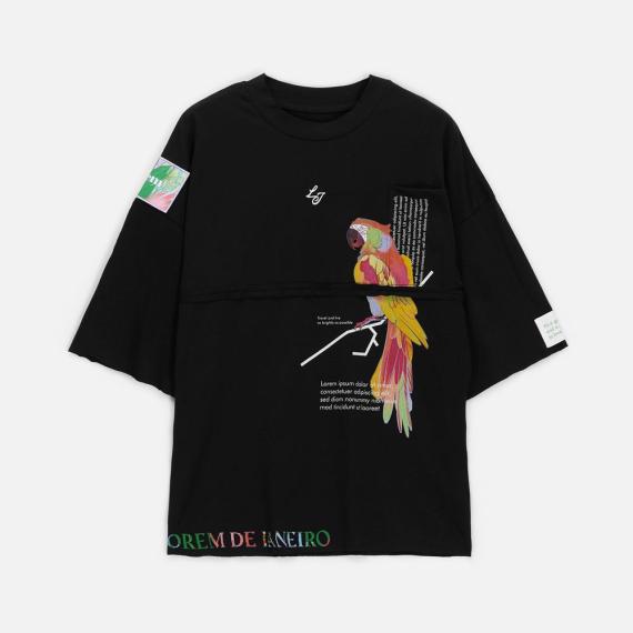 Платье D2, черное, размер M/L