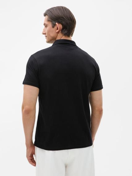 Рубашка поло мужская Prescott men 170 черная, размер S